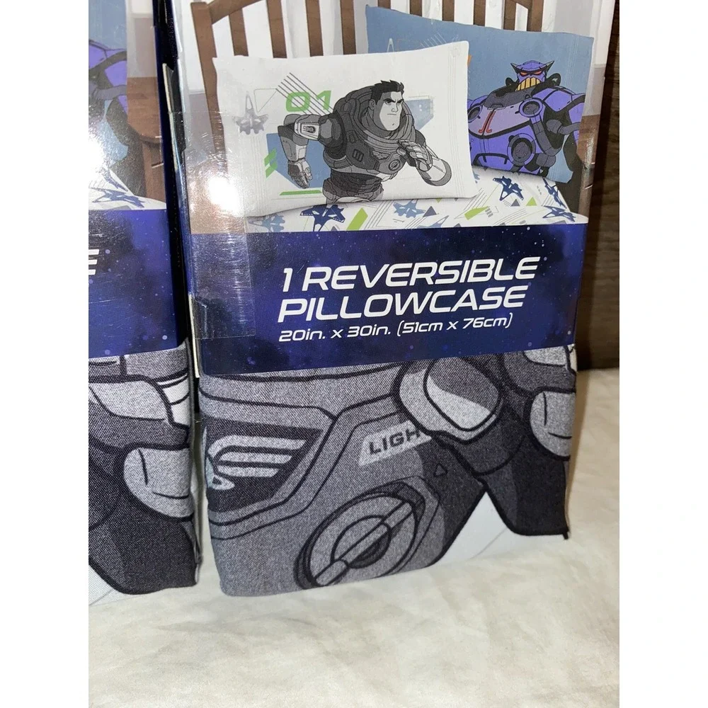 Disney Pixar‎ Lightyear Reversible Pillowcase, 20